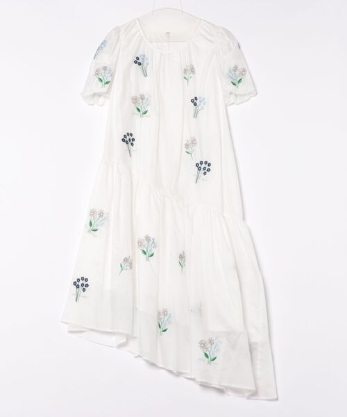 Chesty（チェスティ） ワンピース デイジー刺繍ワンピース : ZOZOTOWN