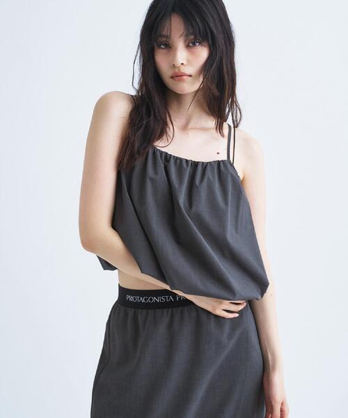 ブラウス シャツ balloon cami レディースの画像