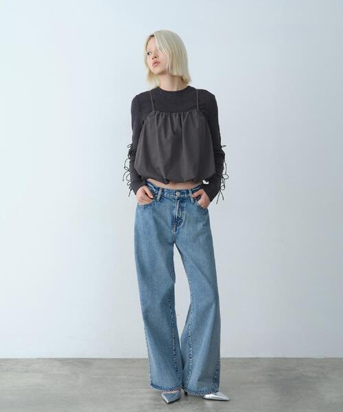 ブラウス シャツ balloon cami レディースの画像