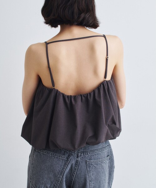 ブラウス シャツ balloon cami レディースの画像