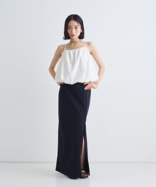 ブラウス シャツ balloon cami レディースの画像