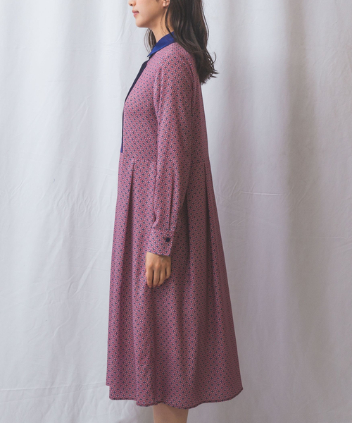 ナラカミーチェ（NARACAMICIE）/【NARACAMICIE】幾何柄ワンピース NARACAMICIE（ナラカミーチェ） ワンピース 「NARACAMICIE」幾何柄