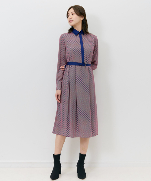 NARACAMICIE（ナラカミーチェ） ワンピース 「NARACAMICIE」幾何柄