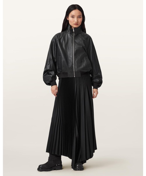 ALLSAINTS（オールセインツ） ma1 ma-1 FELDA LEATHER BOMBER JACKET