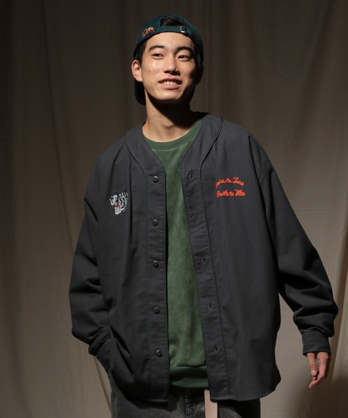 niko and…（ニコアンド） シャツ ベトジャンモチーフベースボール