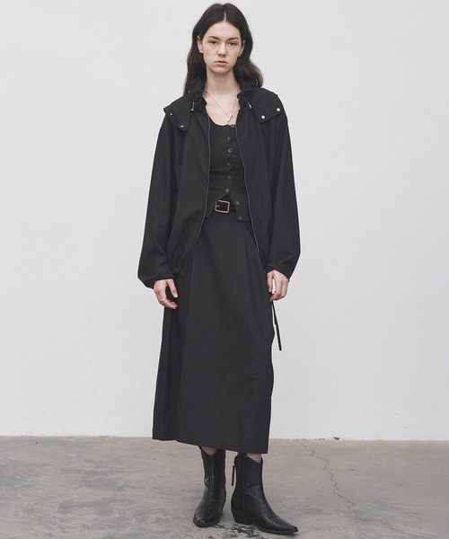 tageechita ブルゾン アウター 「tageechita」フリルカラー デザイン