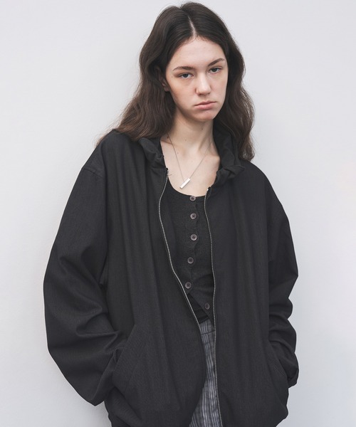 tageechita ブルゾン アウター 「tageechita」フリルカラー デザイン