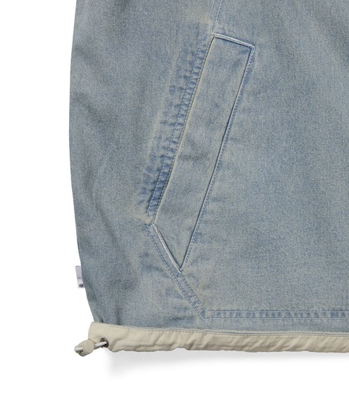 thisisneverthat Anorak Jacket デニム　パーカー thisisneverthat Anorak Jacket デニム パーカー - メルカリ