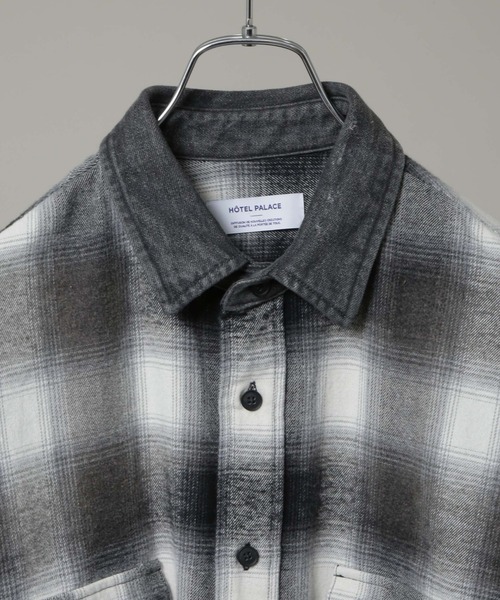 NANO universe（ナノ・ユニバース） シャツ 「HOTEL PALACE