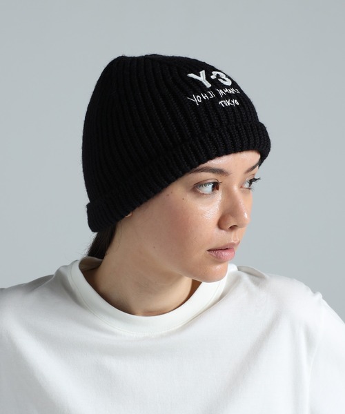 Y-3 ビーニー Y-3 ニット帽 ニットキャップ CHUNKY KNIT BEANIE メンズ レディース