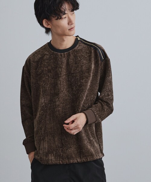 tk.TAKEO KIKUCHI（ティーケータケオキクチ） tシャツ クラッシュ