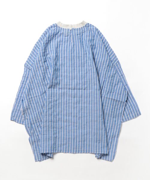 「conges payes ADIEU TRISTESSE」 ドルマンスリーブブラウス 38 ブルー系その他 レディース_画像2