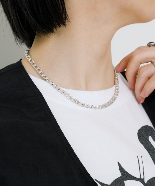 PHILIPPE AUDIBERT ネックレス シルバー PHILIPPE AUDIBERT（フィリップ オーディベール） ネックレス