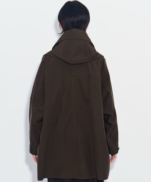 VACHEMENT × RHC タフタキルティングモッズコート カーキ VACHEMENT