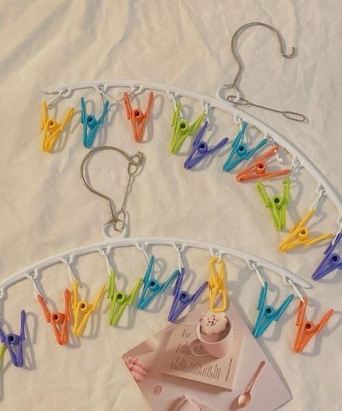 収納 カラフルピンチマルチハンガー : ZOZOTOWN Yahoo!店 - 通販