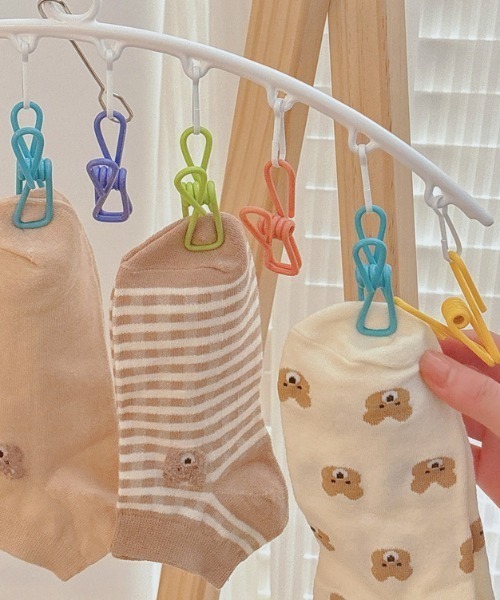 収納 カラフルピンチマルチハンガー : ZOZOTOWN Yahoo!店 - 通販