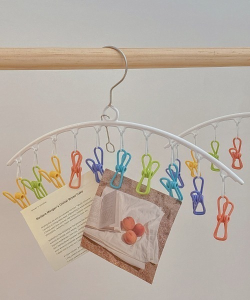 収納 カラフルピンチマルチハンガー : ZOZOTOWN Yahoo!店 - 通販