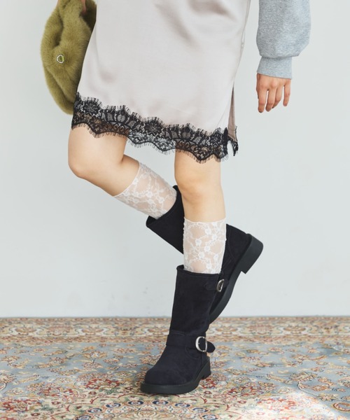 MIRROR STOKE ブーツ 「ZOZO限定／追加」SUEDE ENGINEER BOOTS
