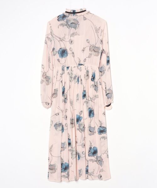 新品未使用　Sov. フラワーシフォンワンピース　36 Sov. フラワーシフォンワンピース 36 新Sov. フラワーシフォン