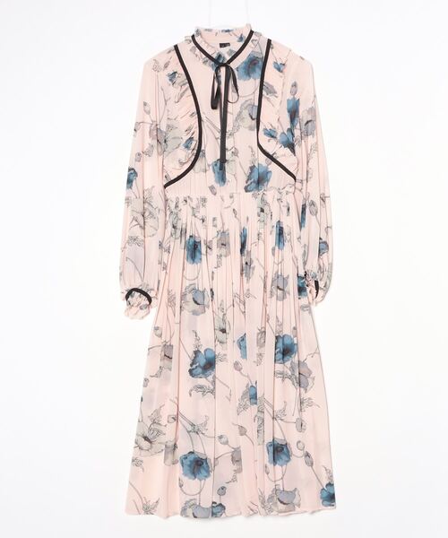 Sov. ワンピース フラワーシフォンワンピース : ZOZOTOWN Yahoo!店