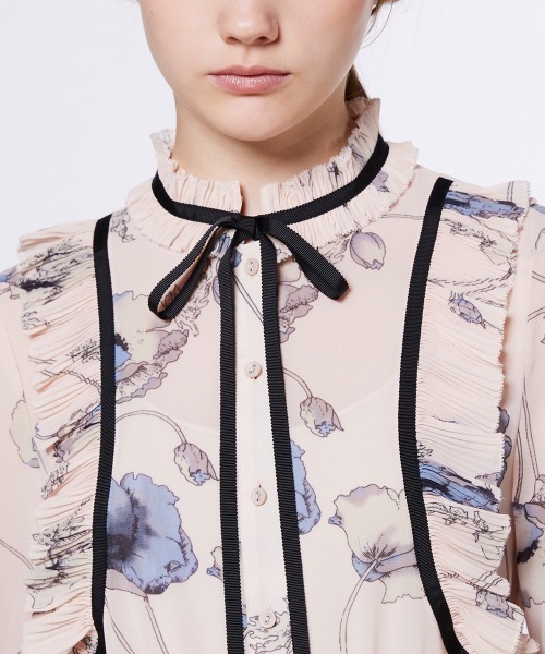 Sov. ワンピース フラワーシフォンワンピース : ZOZOTOWN Yahoo!店