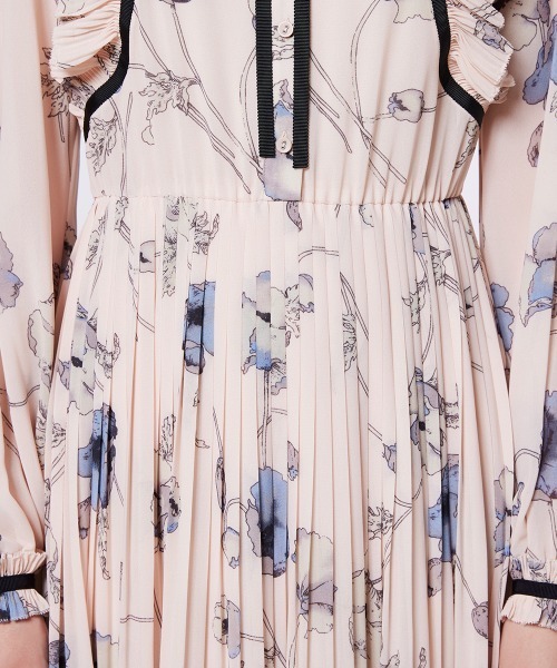 Sov. ワンピース フラワーシフォンワンピース : ZOZOTOWN Yahoo!店