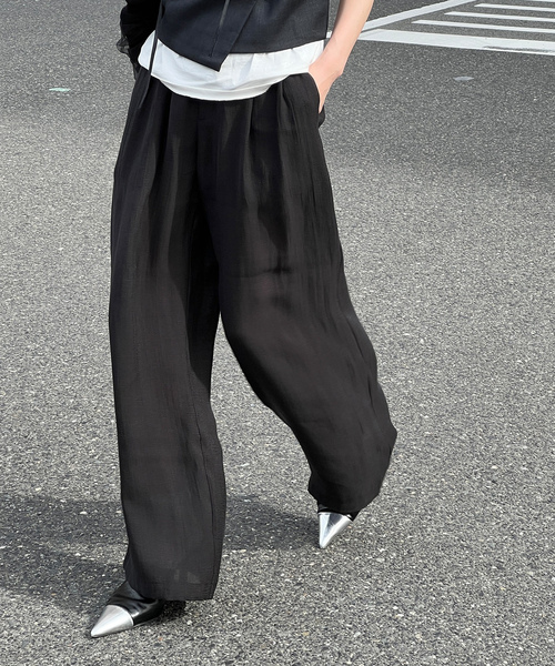 「chuclla」 パンツ S ブラック レディース_画像5