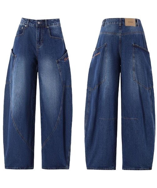 メンズ JAPAN BLUE JEANS バナナスラックス デニム イージーパンツ 美品