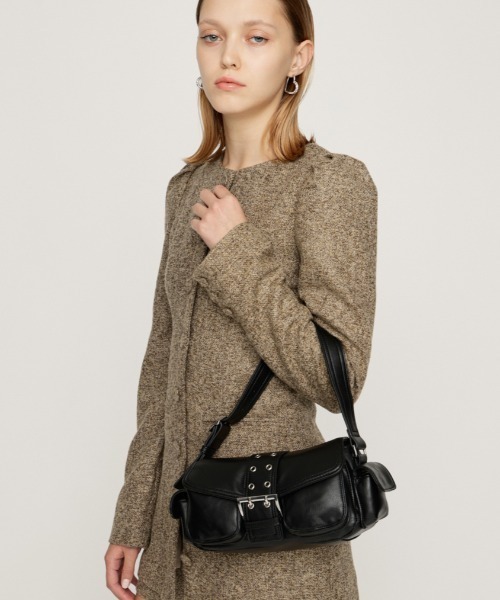 SLY フロント バックル ホーボー バッグ SLY（スライ） ハンドバッグ 「新色追加」FRONT BUCKLE HOBO BAG