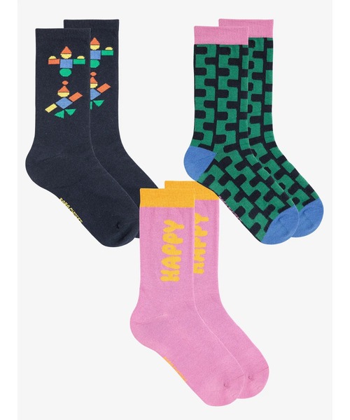 キャップ 帽子 Happy socks girl pack x 3 キッズ 子供