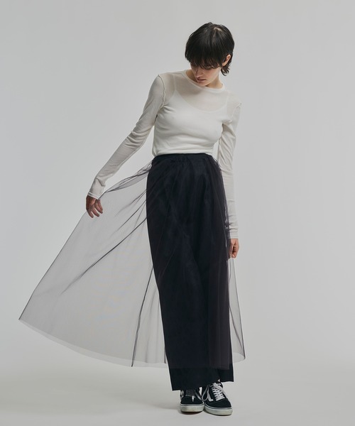 「NOISE MAKER」 フレアスカート FREE ホワイト レディース_画像9