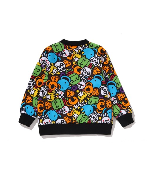 A BATHING APE（アベイシングエイプ） トレーナー MILO ALL FRIENDS