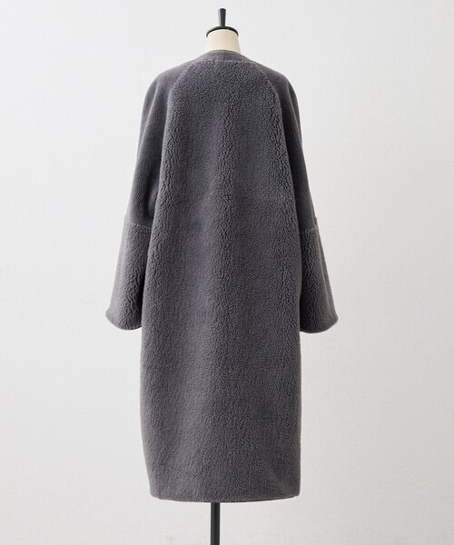 ear PAPILLONNER（イア パピヨネ） コート アウター ボアロングコート