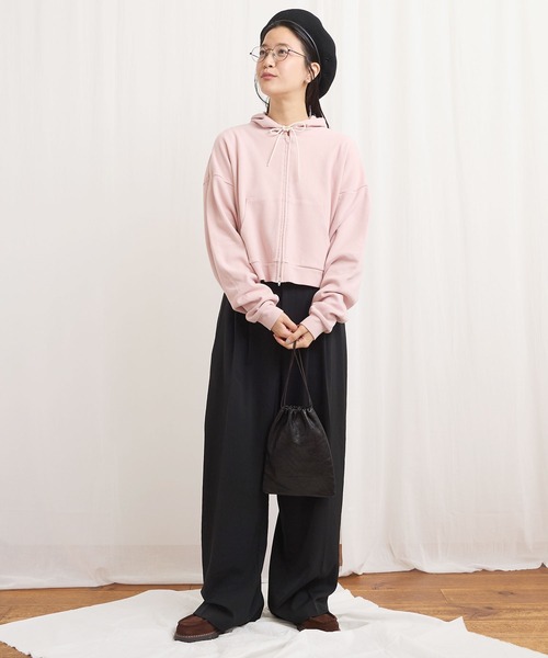 fig London（フィグロンドン） スラックス パンツ 3tuck pants