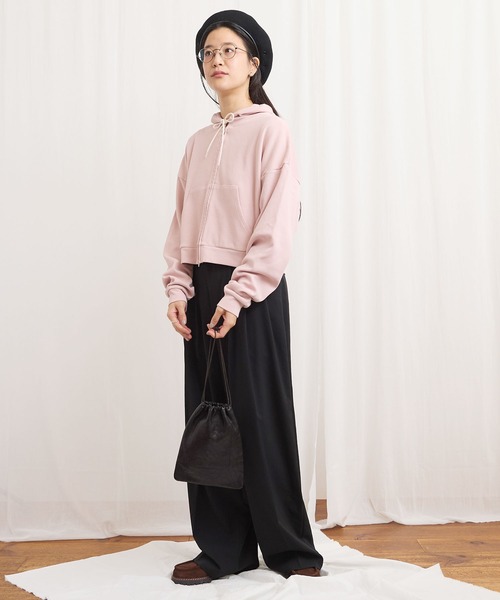 fig London（フィグロンドン） スラックス パンツ 3tuck pants