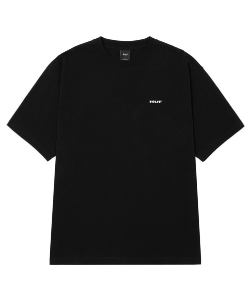 「HUF」 半袖Tシャツ X-LARGE ブラック メンズ_画像2