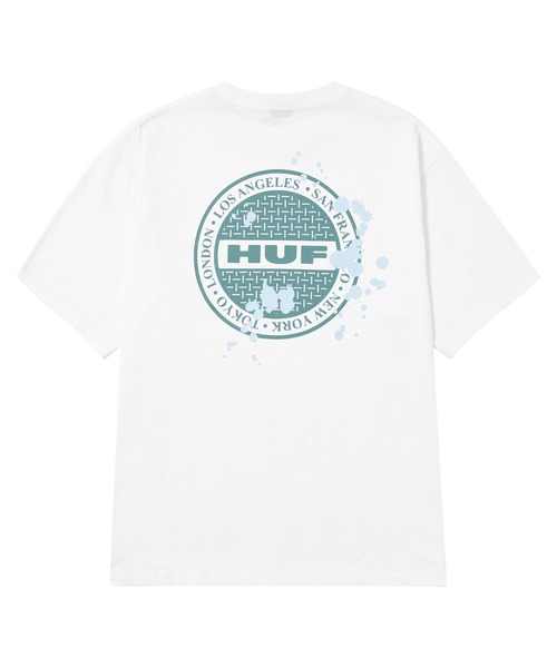 「HUF」 半袖Tシャツ X-LARGE ブラック メンズ_画像9