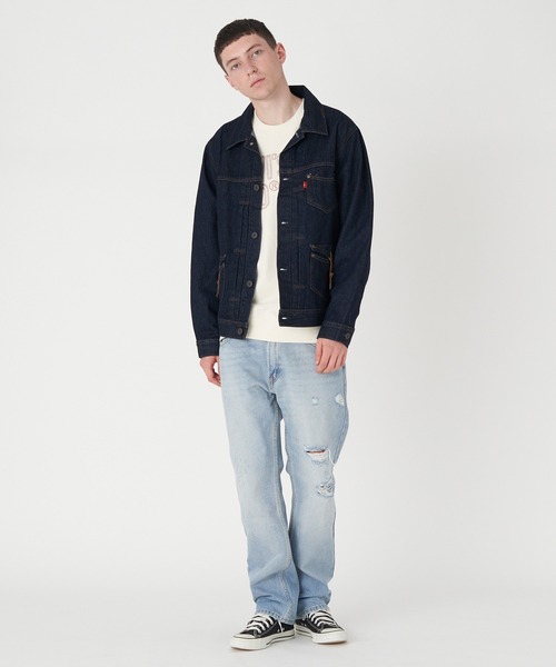 Levi's（リーバイス） デニムジャケット L ダークインディゴブルー