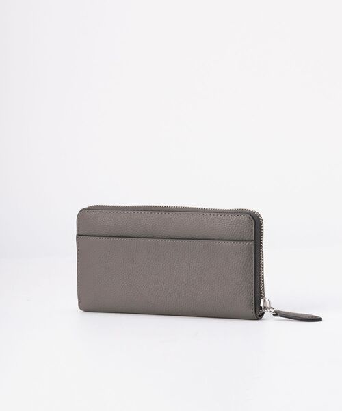 音*魂様 COACH グレー 長財布 型押しロゴ 音*魂様 COACH グレー 長財布 型押しロゴ