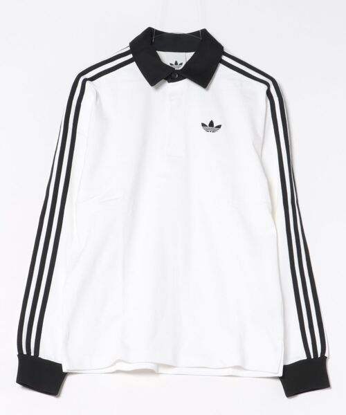 adidas（アディダス） tシャツ M 3ST RUGBY LS POLO ロングスリーブ