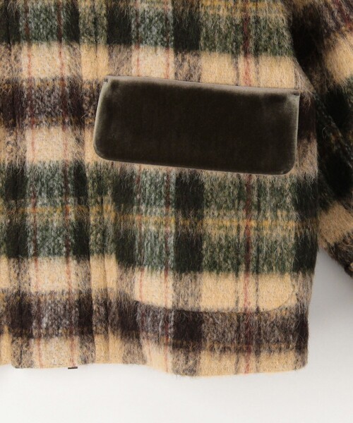 ✨美品✨CABaN キャバン　ウールストレッチ ギンガムチェックブルゾン　日本製 グレンチェックジャカード ブルゾン｜トゥモローランド 公式サイト