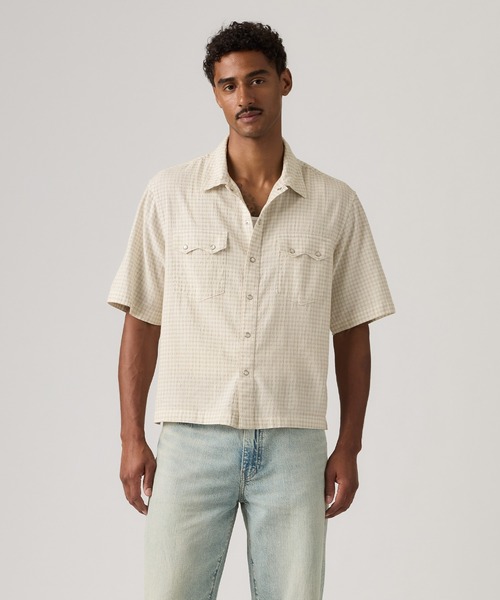 Levi's（リーバイス） シャツ ショートスリーブ ボックスウエスタン