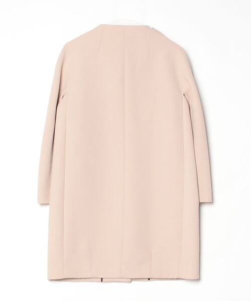 「kate spade new york」 ノーカラーコート 4 ベージュ レディース_画像2