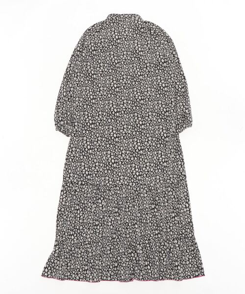 「Q」 長袖ワンピース MEDIUM ホワイト系その他 レディース_画像4