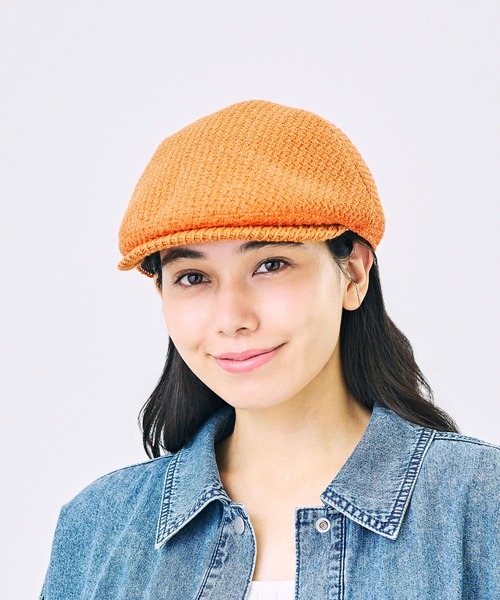 CA4LA TINT BERET オレンジ タグ付き新品未使用 CA4LA（カシラ） 帽子 ベレー帽 ASHTON メンズ レディース : ZOZOTOWN