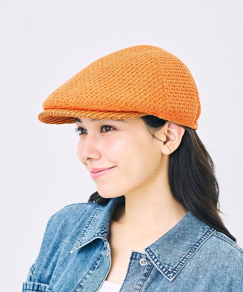CA4LA TINT BERET オレンジ タグ付き新品未使用 CA4LA（カシラ） 帽子 ベレー帽 ASHTON メンズ レディース : ZOZOTOWN