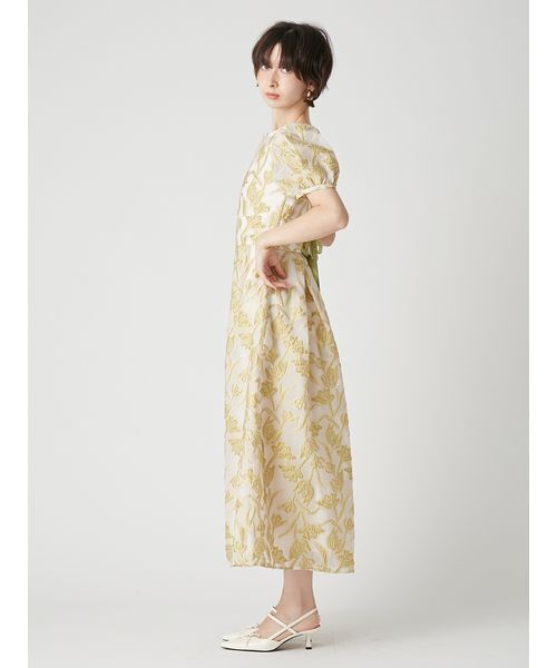 LILY BROWN セミシアージャガードドレス LILY BROWN（リリーブラウン） ドレス セミシアージャガードドレス