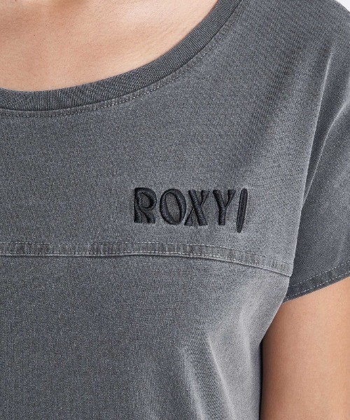「ROXY」 半袖ワンピース MEDIUM ブラック レディース_画像4
