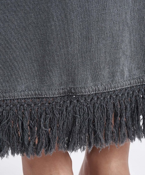 「ROXY」 半袖ワンピース MEDIUM ブラック レディース_画像6