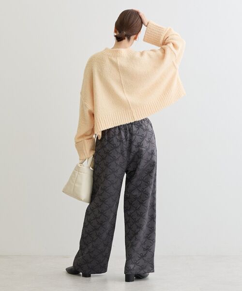 「Petit fleur」 長袖ニット FREE ブルー レディース_画像5